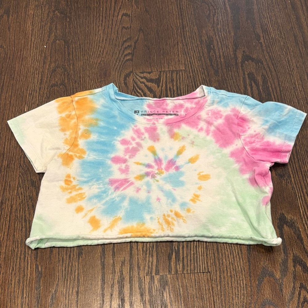 Prince Peter Collection Girl’s Tie-Dye Tee Size Large